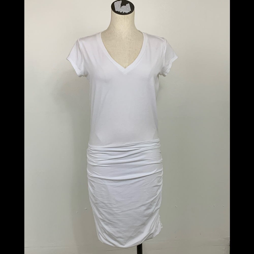 V-neck T-shirt dress
